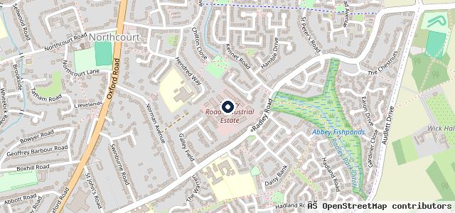 Map showing the location of MJ Motor Repairs Ltd