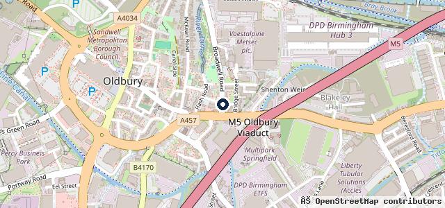 Map showing the location of Martek Motor Services Ltd