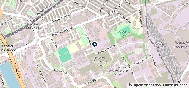 Map showing the location of Masons Auto Centre