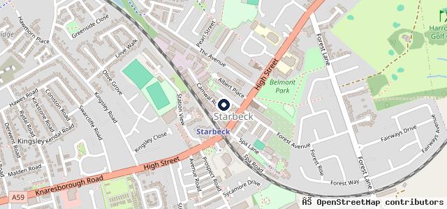 Map showing the location of M D R Motors Ltd