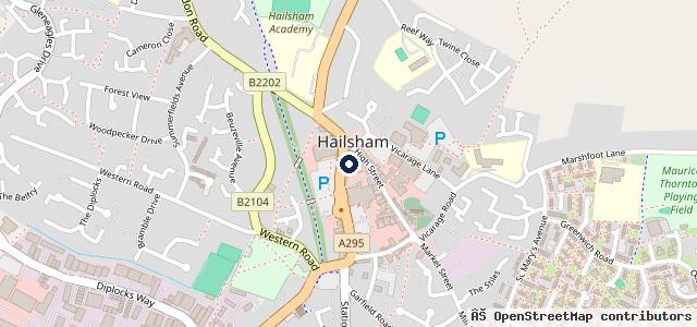 Map showing the location of CarPlex