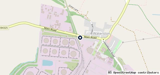Map showing the location of Monster Motorcycles ltd