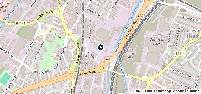 Map showing the location of Motor Technics