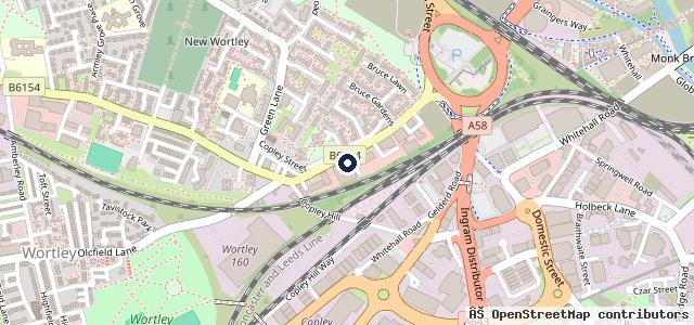 Map showing the location of My Motor World Leeds (Inside Spartan)