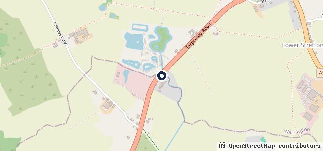 Map showing the location of Norcott Brook Garages Ltd