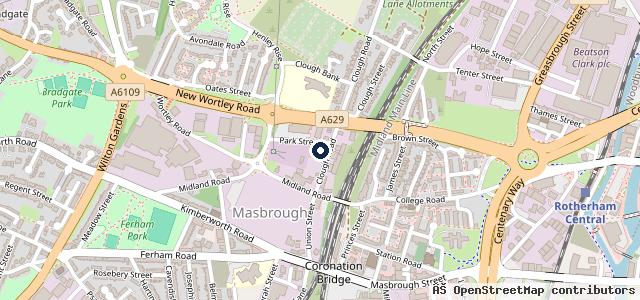 Map showing the location of Northern Stag Centre Ltd