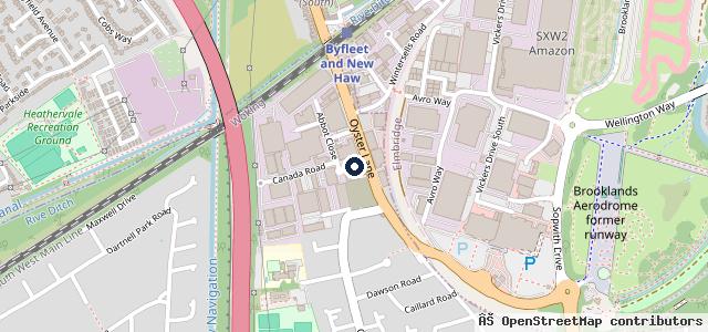 Map showing the location of Vauxhall