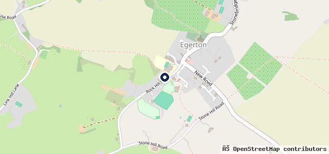 Map showing the location of P H Oliver & Sons