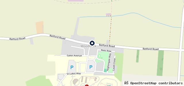 Map showing the location of B Smith & Son