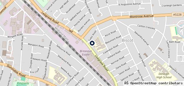 Map showing the location of Bismillah Garage Services