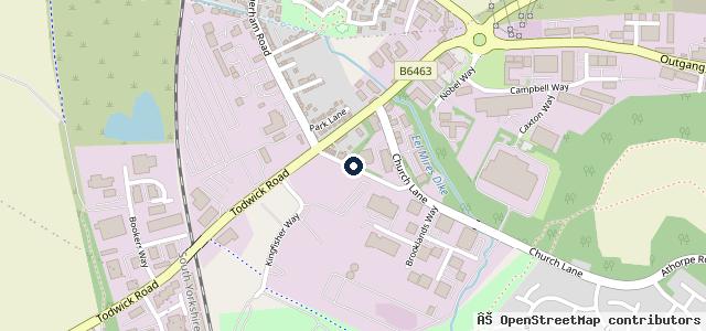 Map showing the location of Monksbridge Garage