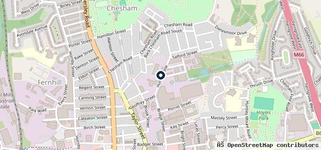 Map showing the location of D & E Motors Ltd