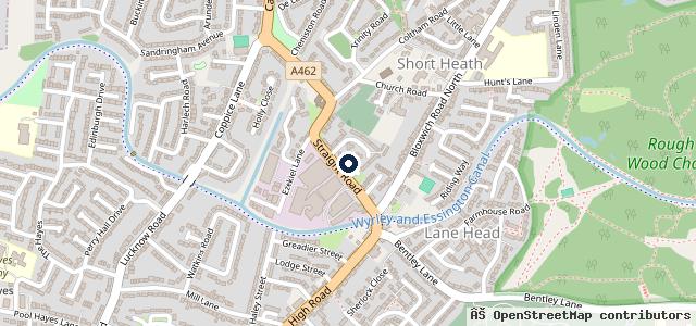 Map showing the location of Dale Ratledge Motor Service Ltd | Willenhall