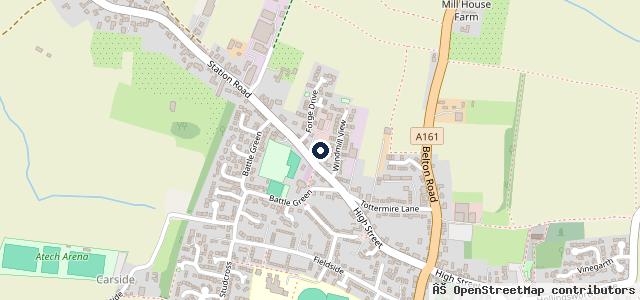 Map showing the location of Epworth Service Centre Ltd