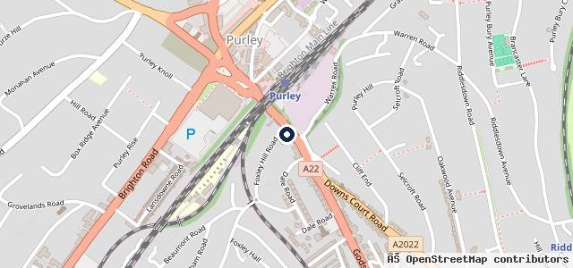 Map showing the location of Foxley Motors Ltd