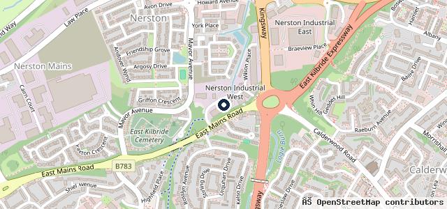 Map showing the location of Frankfit Autopoint