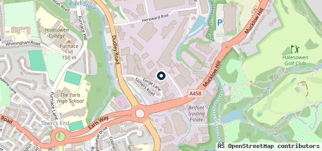Map showing the location of Grays Cars Mot Ltd