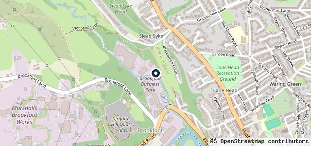 Map showing the location of Grey Shed Motors