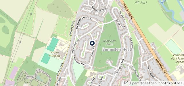 Map showing the location of Avant Garde