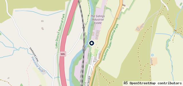 Map showing the location of IPD Motorsport Services