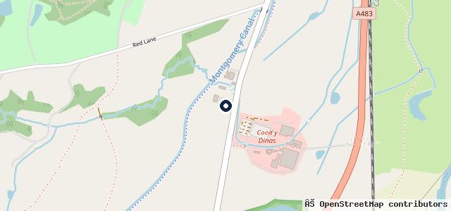 Map showing the location of Border Garage Welshpool Ltd