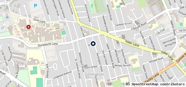 Map showing the location of Kensington Motors M.o.t - Service - Repairs