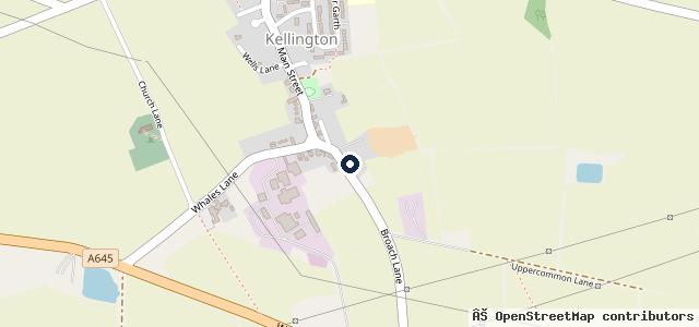 Map showing the location of Knottingley Plant & Commercial