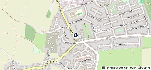 Map showing the location of Lawsons Motor Centre Ltd