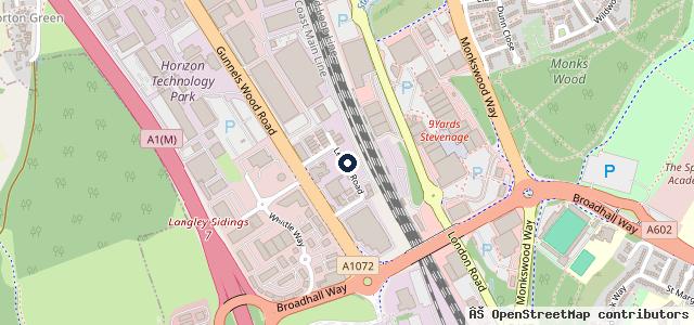 Map showing the location of Leyden Car Centre