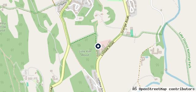 Map showing the location of Lindale MOT Services Ltd