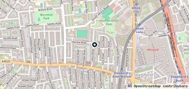 Map showing the location of Loftus Motors