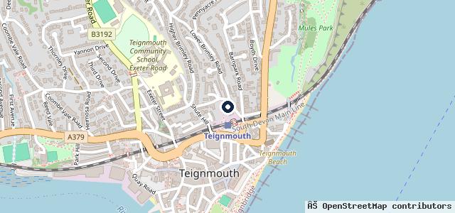 Map showing the location of Mannor Garage