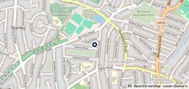 Map showing the location of Bayliss Garages Ltd
