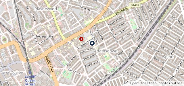 Map showing the location of System Street MOT Station