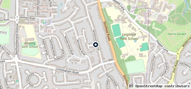 Map showing the location of Northcourt Garage Ltd