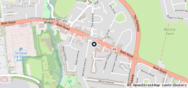 Map showing the location of Berkeley MOT Service Ltd /Yashkf Ltd. Car Care