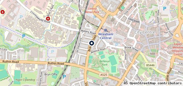 Map showing the location of Howatson & Partington Motor Services
