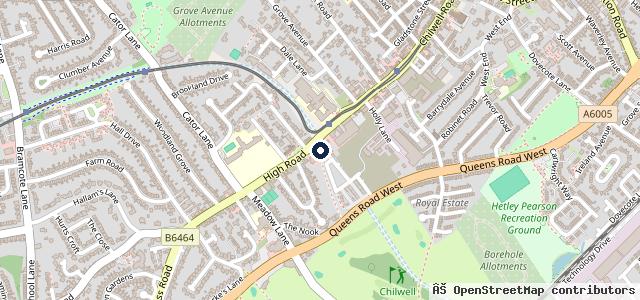 Map showing the location of Pentagon Nottingham Chilwell | SEAT and Motability
