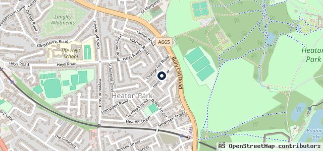 Map showing the location of Power Motors
