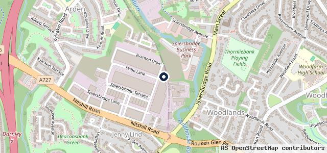 Map showing the location of B & S Motor Engineers