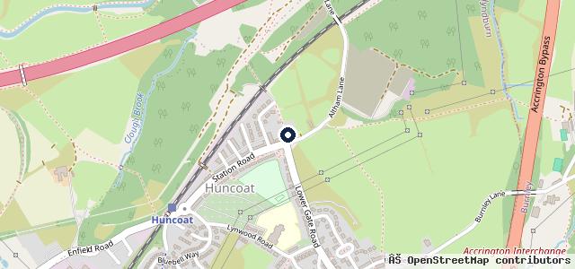 Map showing the location of Read View Garage