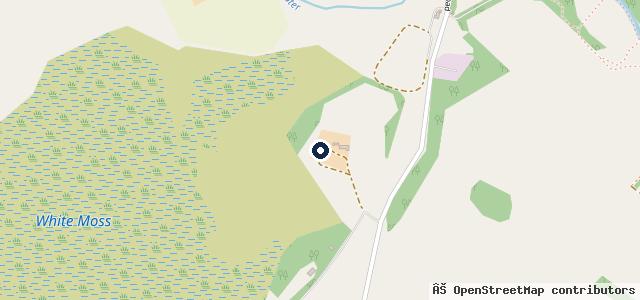 Map showing the location of Whitemoss Garage
