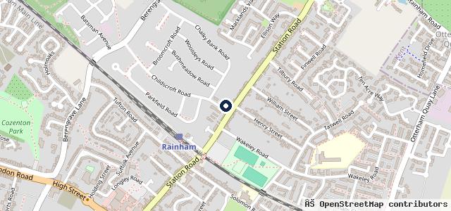 Map showing the location of Riverside Motoring Centre Ltd