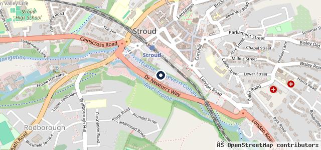 Map showing the location of Roadrunner Motorcycles LTD