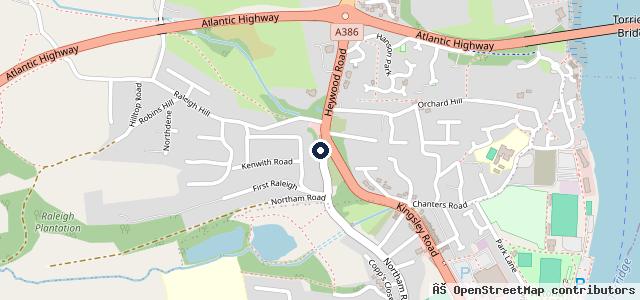 Map showing the location of Rydon Car Sales