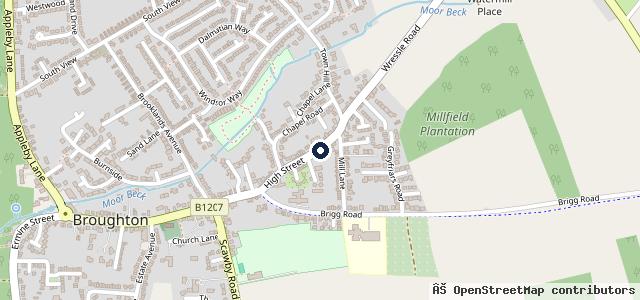 Map showing the location of S & C Auto Shop