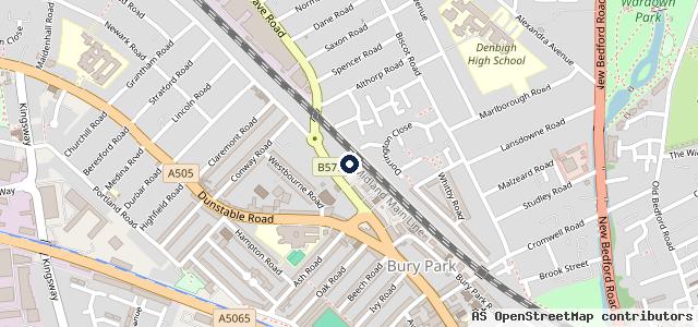 Map showing the location of SMC Garage Ltd
