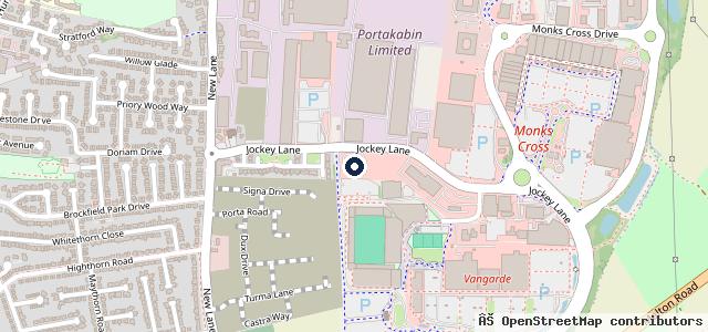 Map showing the location of SG Petch York
