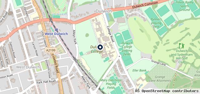 Map showing the location of S.G. Smith (motors) Beckenham Limited