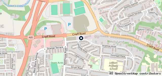Map showing the location of Specialist Used Cars Aberdeen (John Clark)